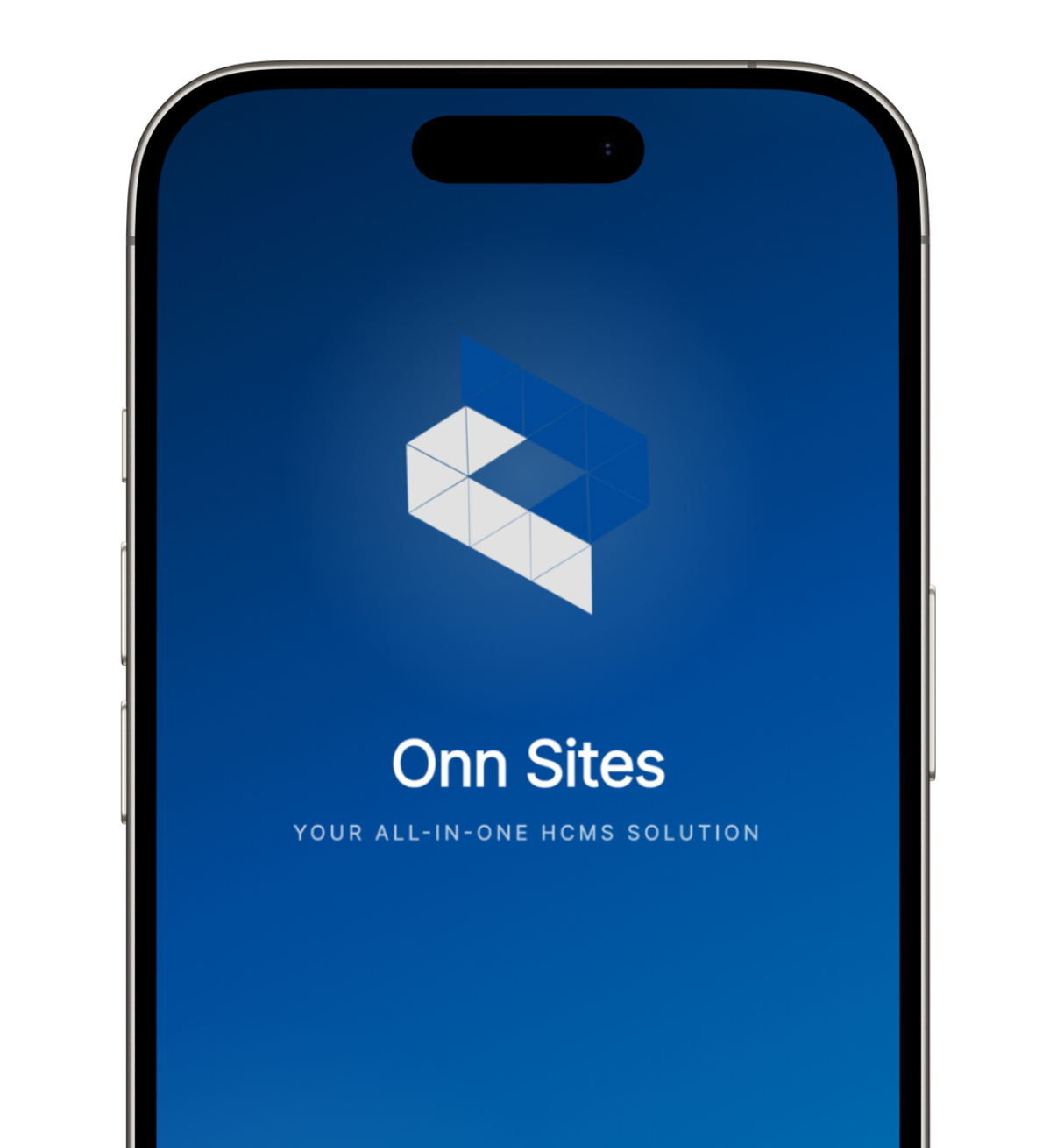 On Site App on iPhone